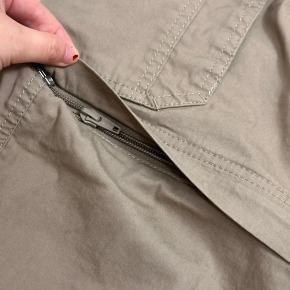 BC Clothing Mens Tan Hiking Nylon Convertible Pants Size XL - Picture 9 of 11